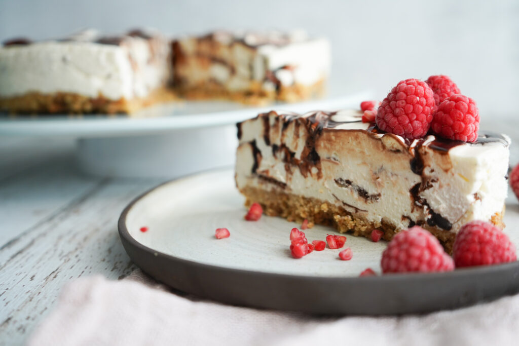 Cheesecake Med Mælkesnitte Og Chokolade