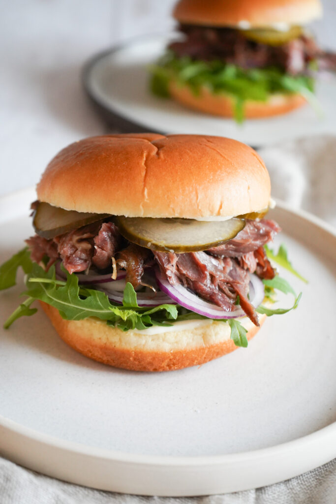 Burger Med Confiteret And