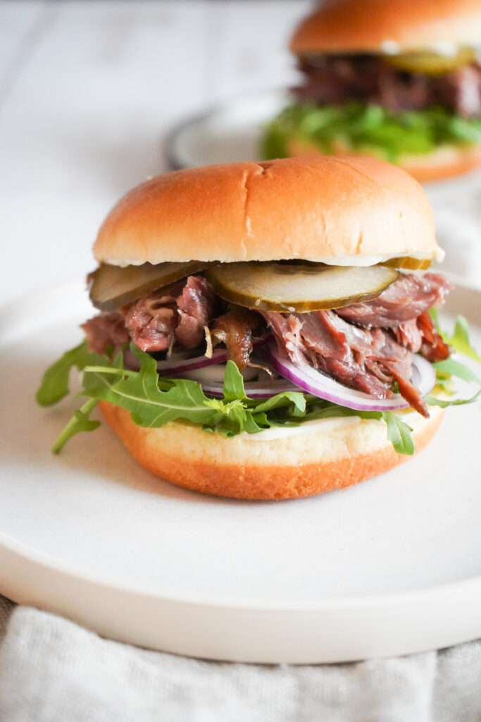 Burger Med Confiteret And