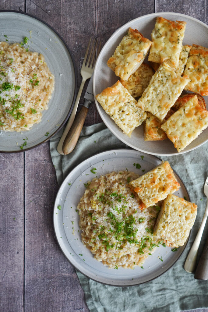 Løgsuppe Risotto