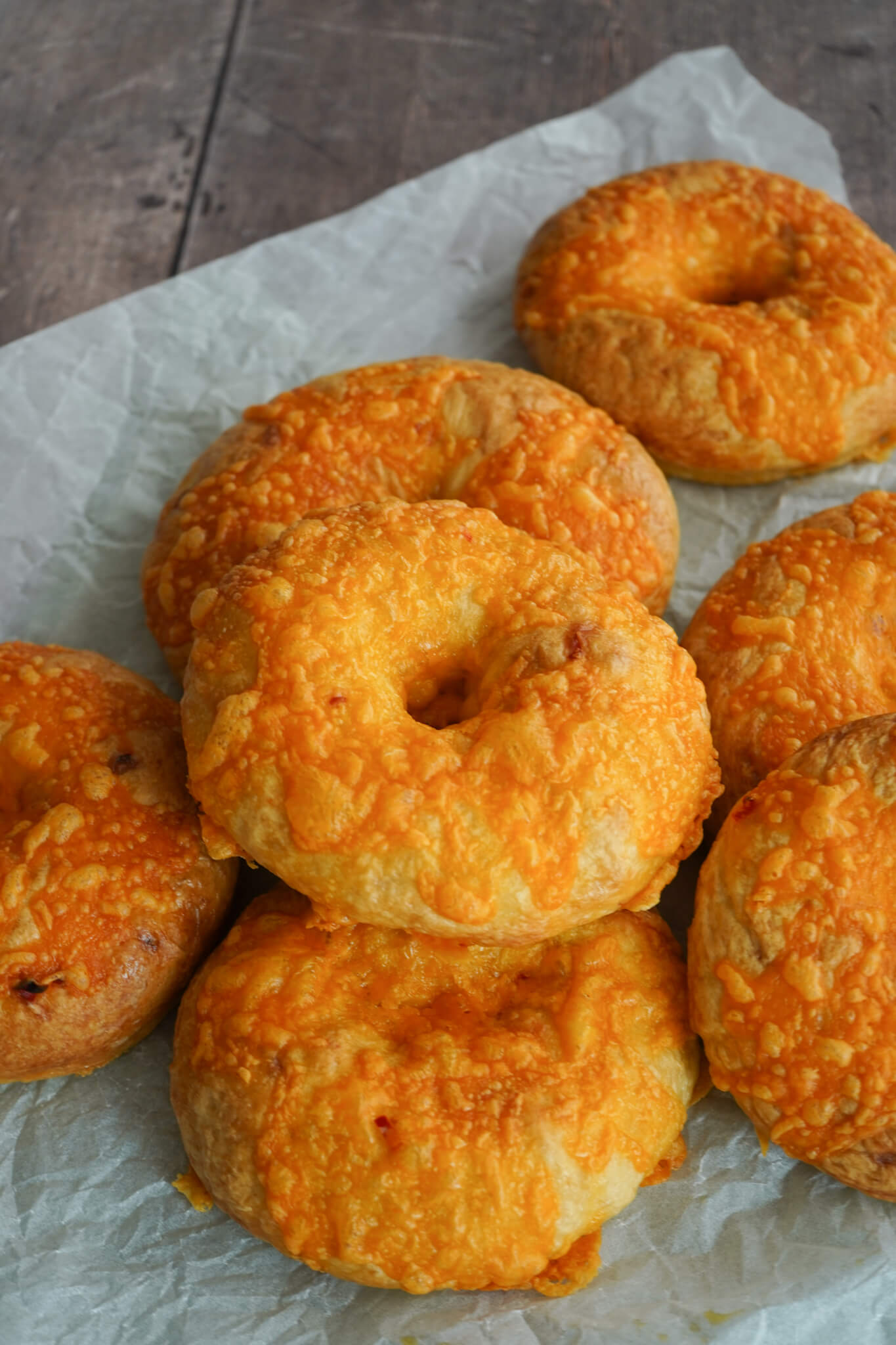 Bagels med ost cg chili