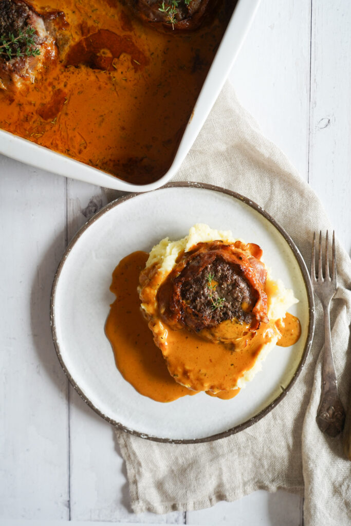 Hakkebøffer I Whiskysauce