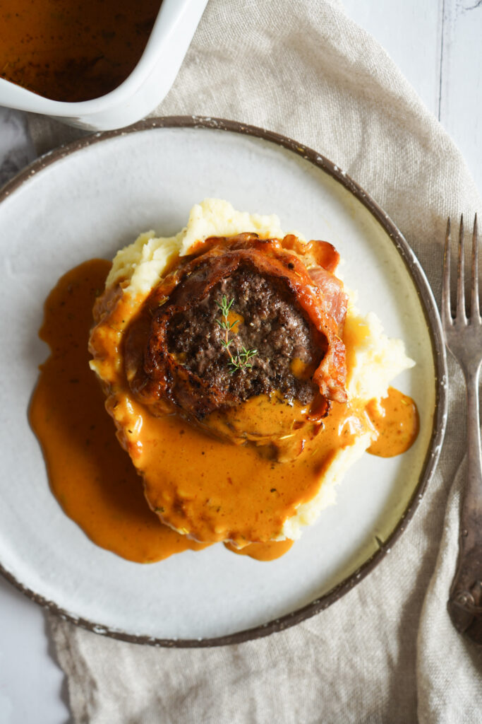 Hakkebøffer I Whiskysauce