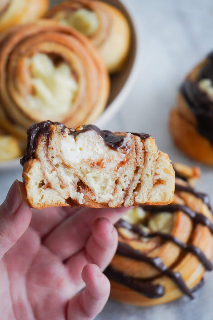 Kanelsnegle Med Creme