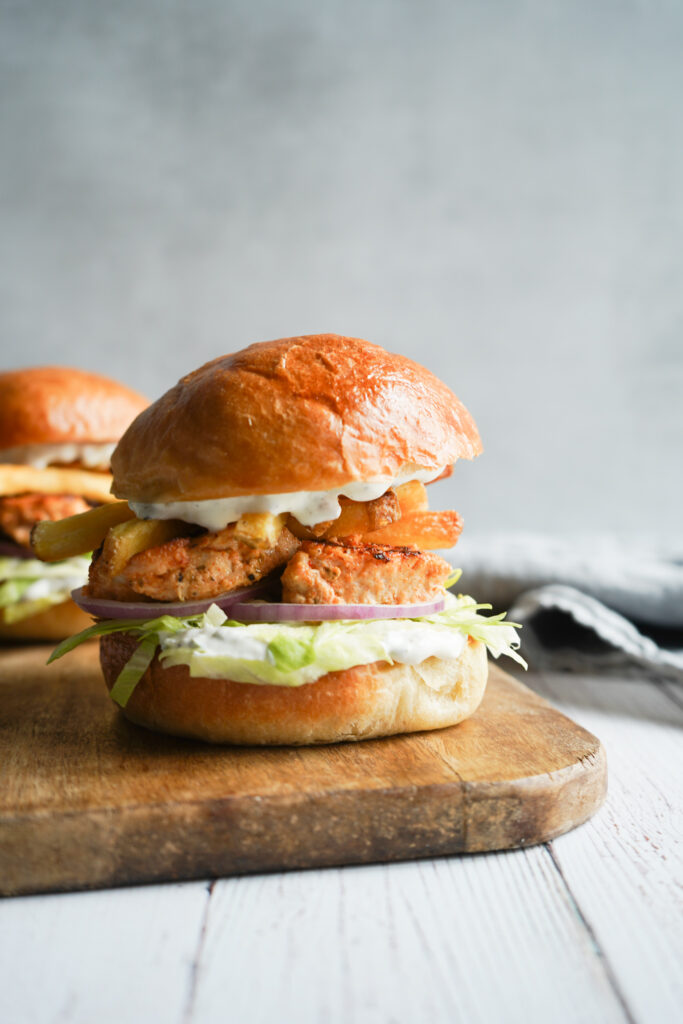 Gyros Inspireret Burger