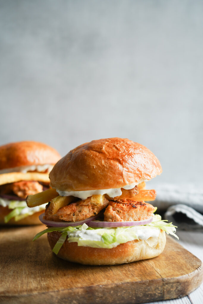 Gyros Inspireret Burger