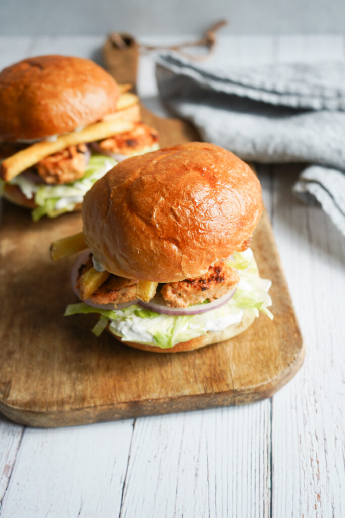 Gyros Inspireret Burger