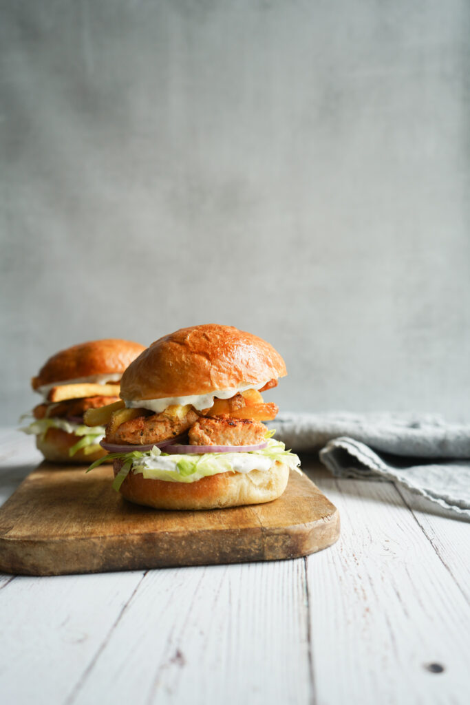 Gyros Inspireret Burger