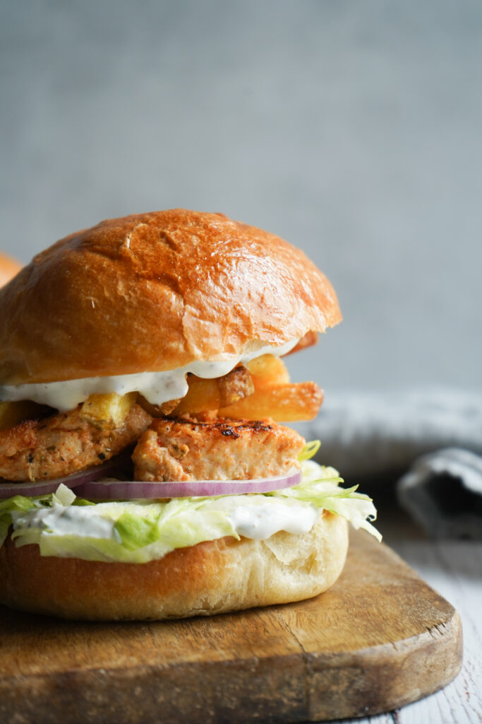 Gyros Inspireret Burger
