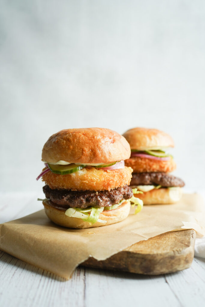 Friteret Havarti Burger