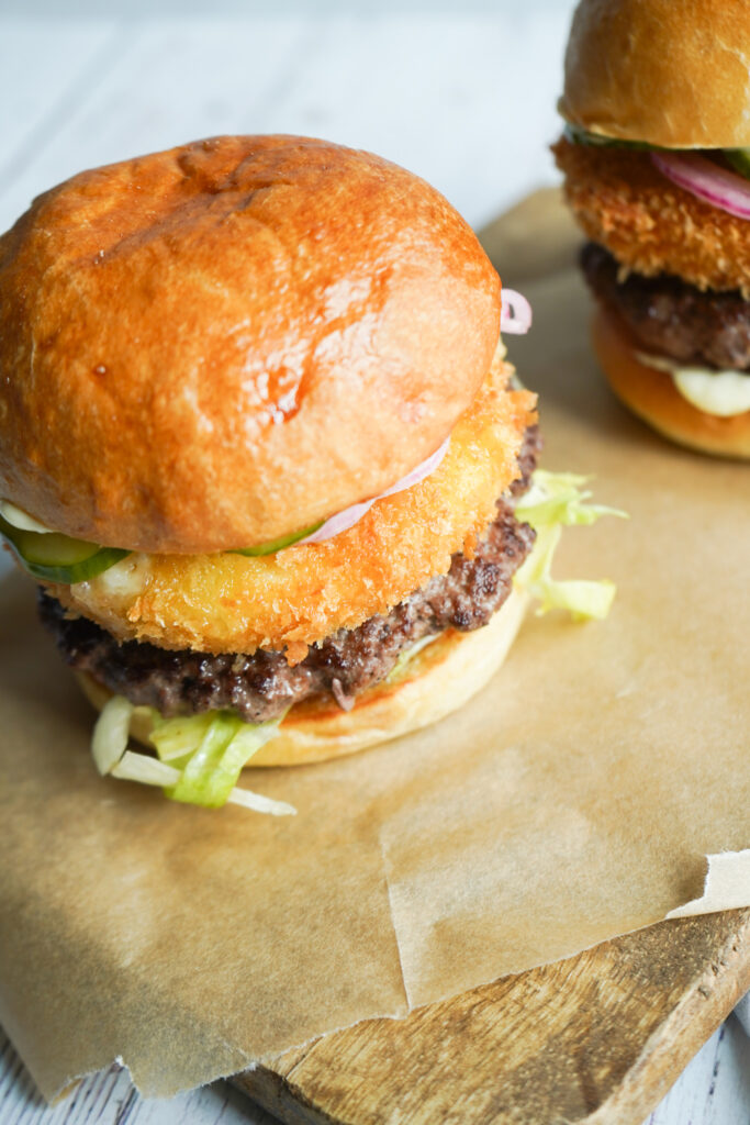 Friteret Havarti Burger