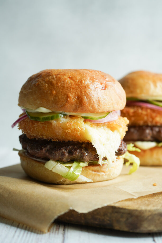 Friteret Havarti Burger