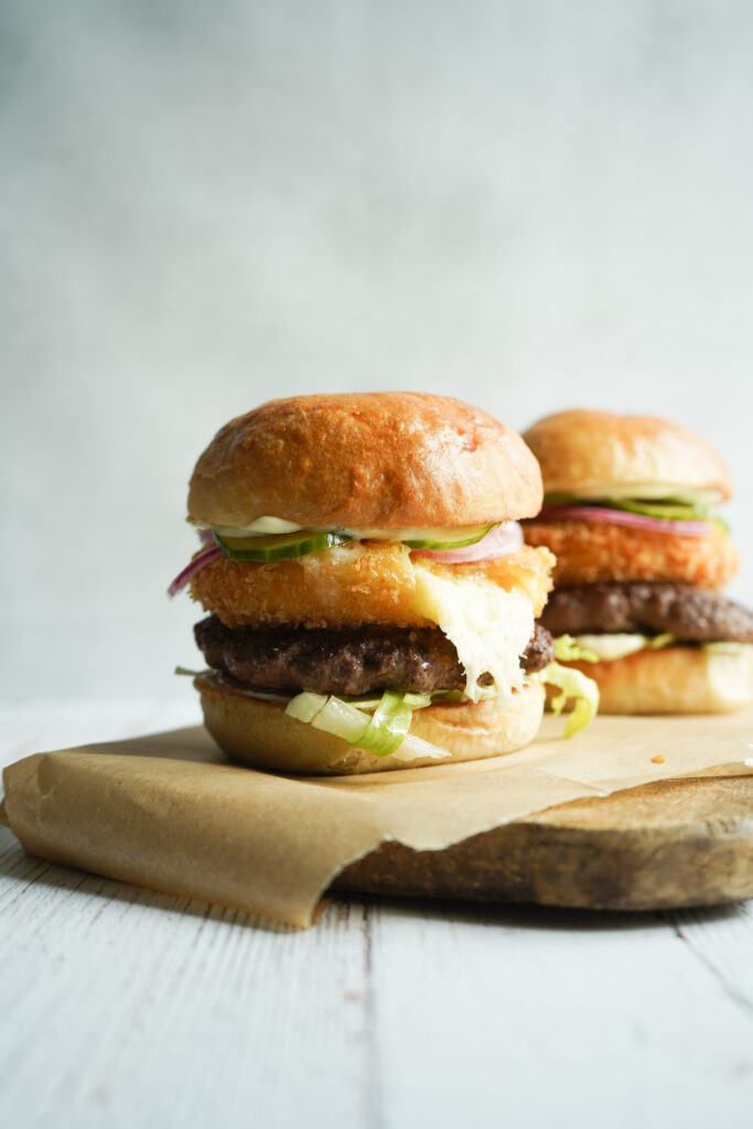 Friteret Havarti Burger