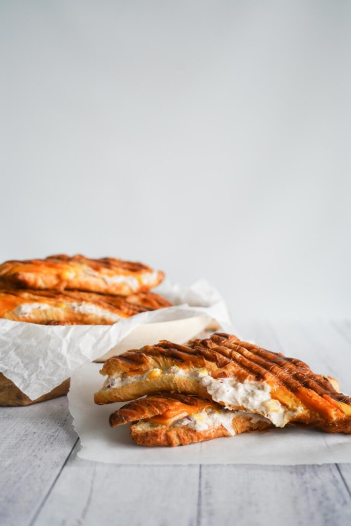 Croissanttoast med tun