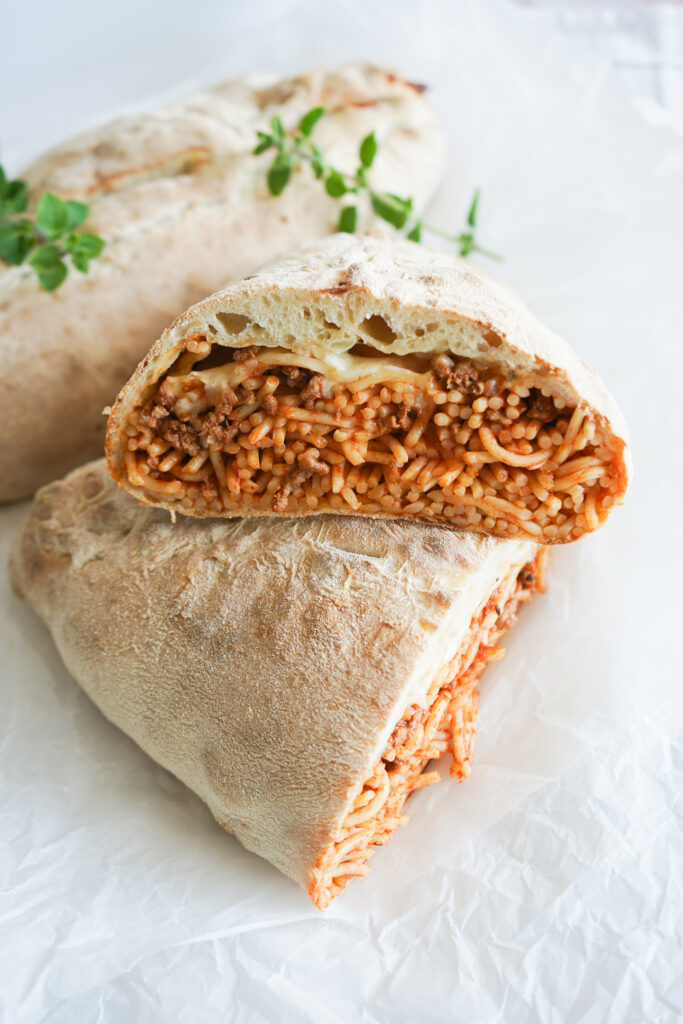 Calzone Spaghetti Bolognese