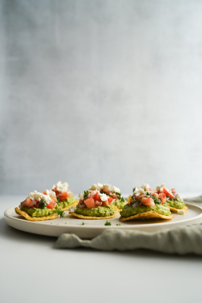 Tostadas Med Hummus
