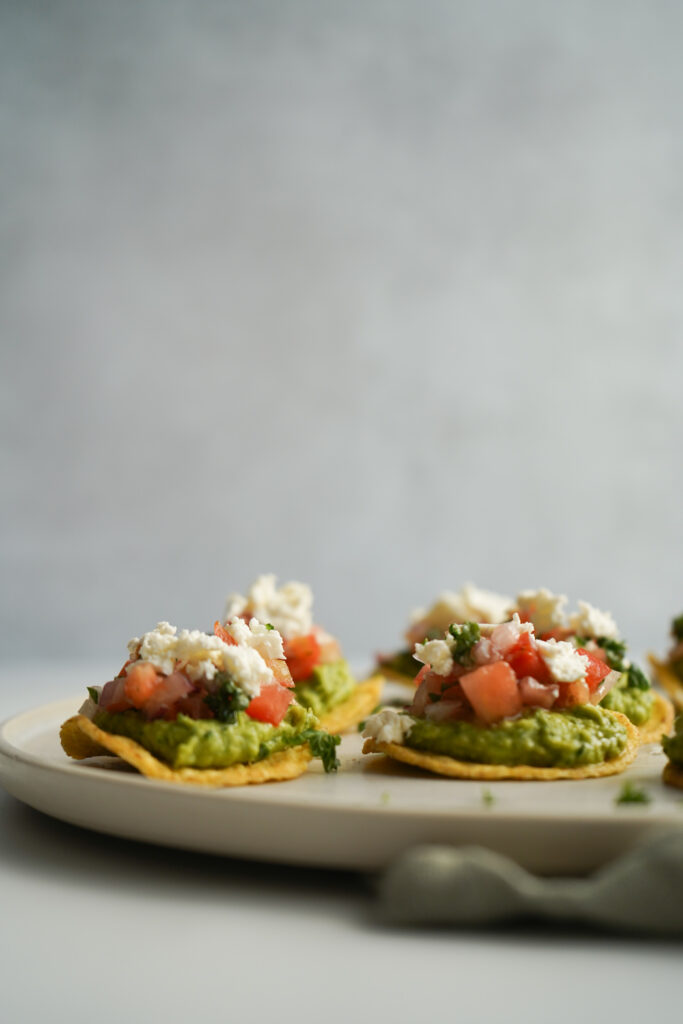 Tostadas Med Hummus