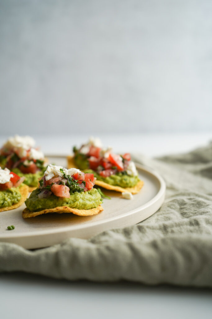 Tostadas Med Hummus