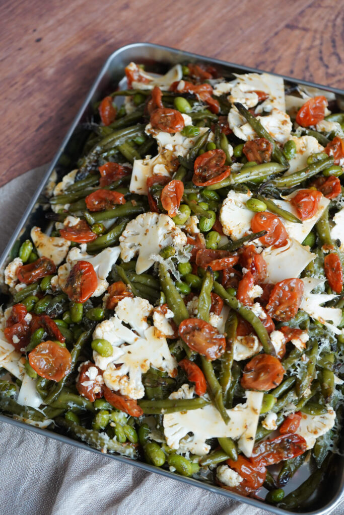 Bønnesalat med edamame bønner