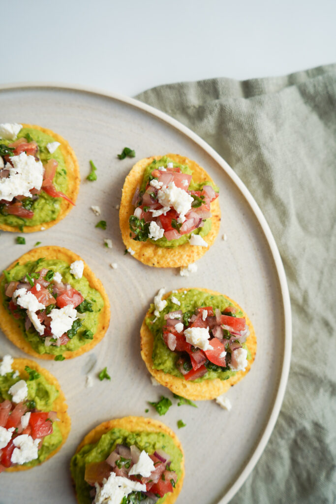 Tostadas Med Hummus