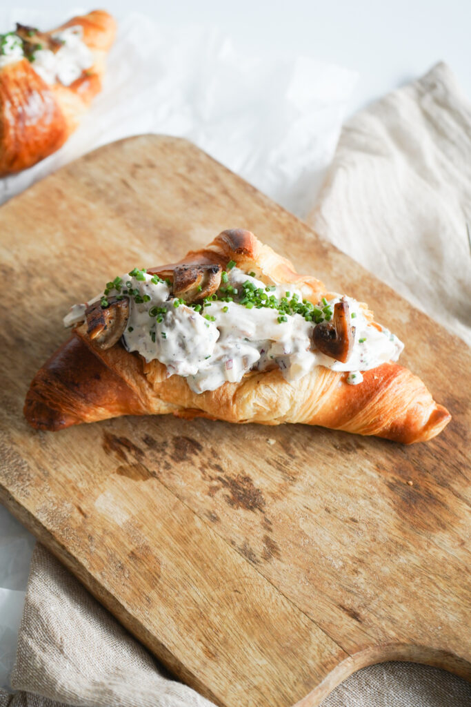 Croissant Med Kyllingesalat