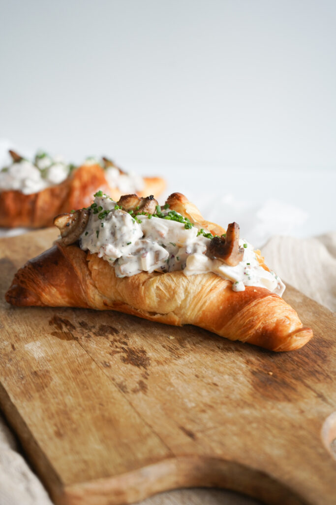 Croissant Med Kyllingesalat