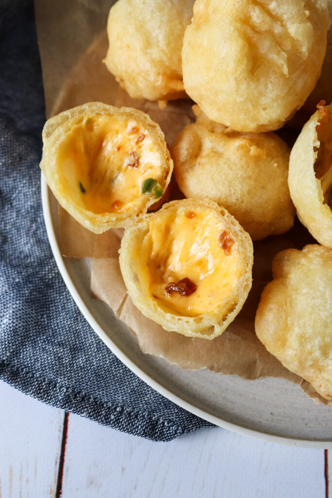 Chili Cheese Tops Med Bacon - Ostekugler Med Chili Og Bacon