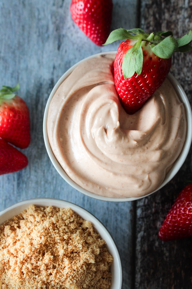 Chokolade Cheesecake Dip