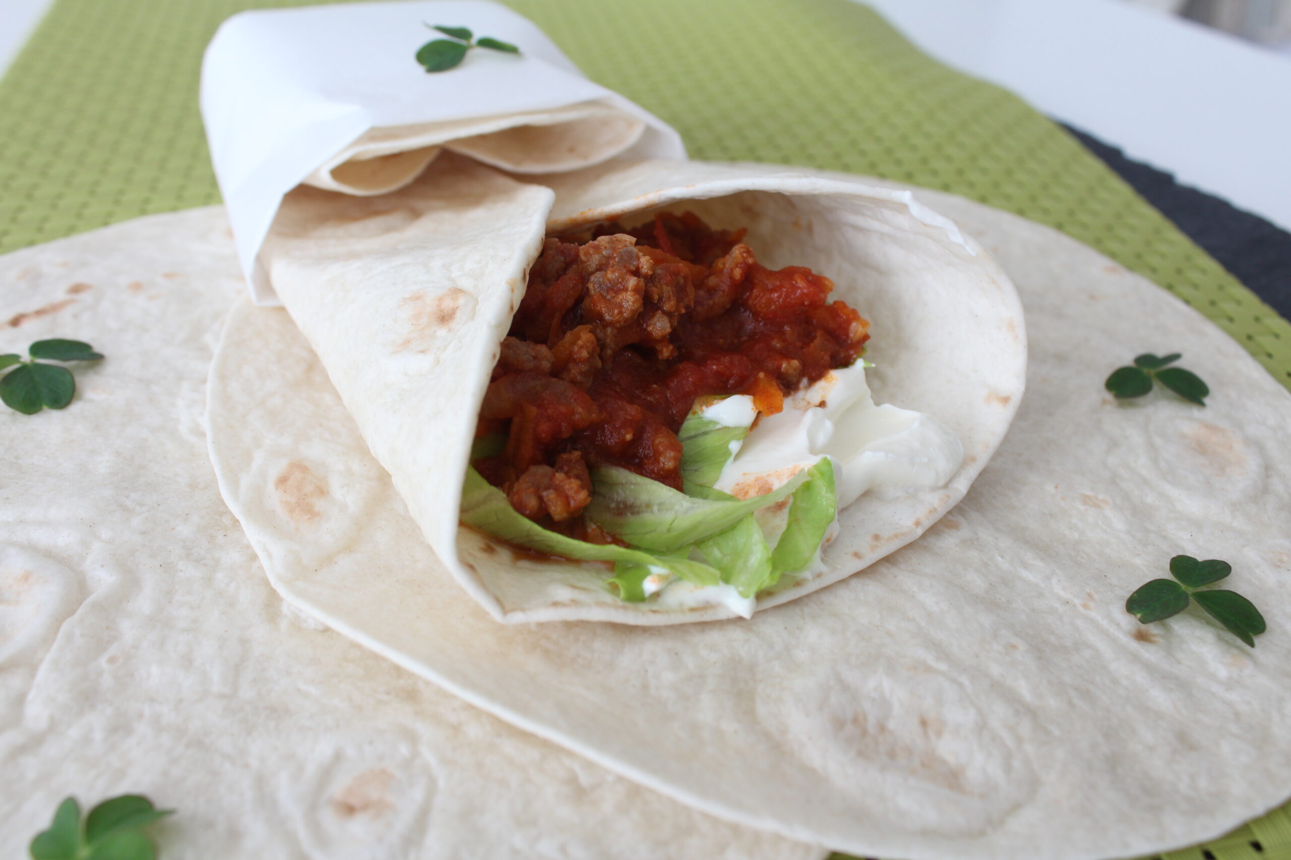 Tortillas Med Kødsauce