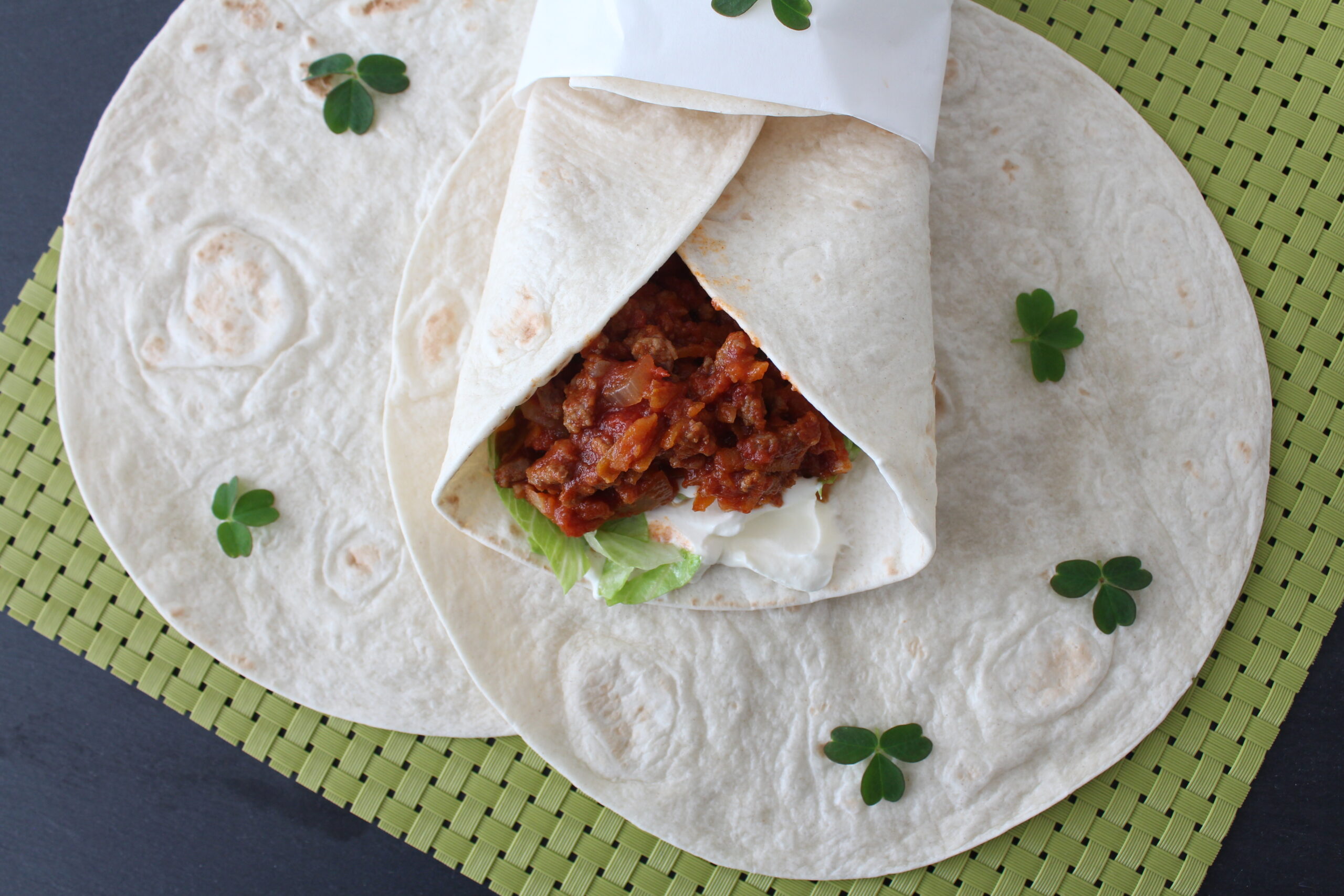 Tortillas Med Kødsauce