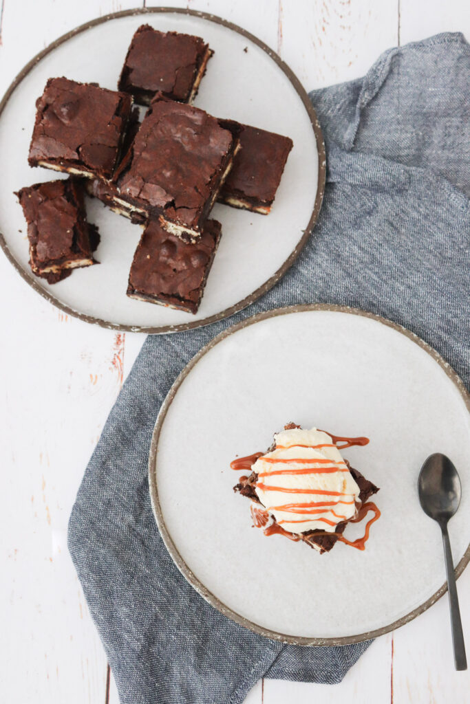 Fudgy Brownie Med Twix - Opskrift På Den Bedste Brownie