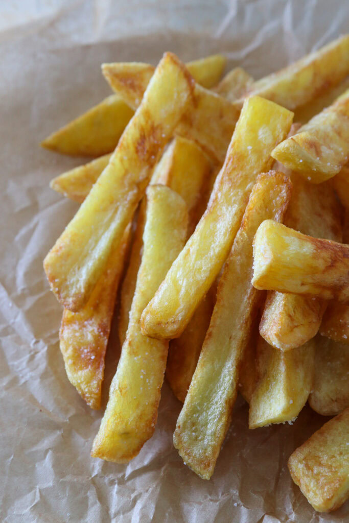 Sprøde Hjemmelavede Pomfritter - Hjemmelavede Pommes Frites