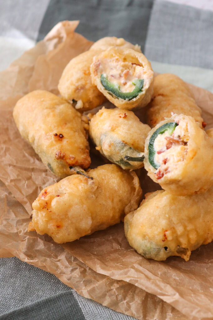 Jalapeños Popper - Fyldte Jalapeños Med Flødeost, Cheddar Og Bacon