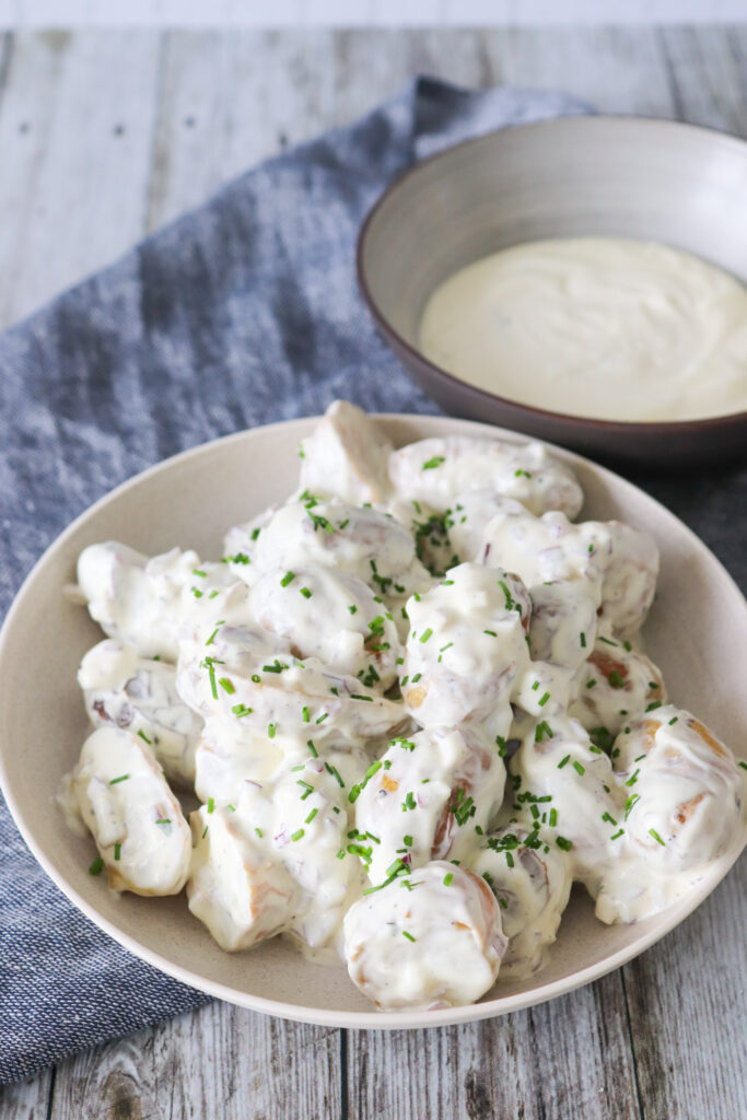 Kartoffelsalat Med Bearnaisedressing - Bearnaise Kartoffelsalat