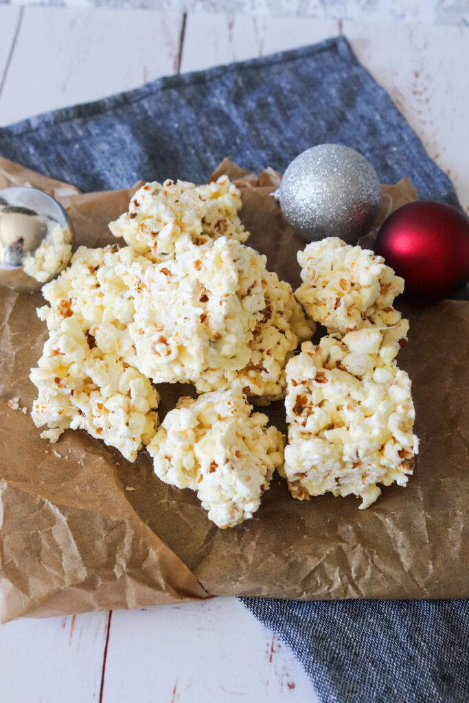 Popcornbrud Med Chokolade - Snack Til Jul Med Popcorn Og Chokolade
