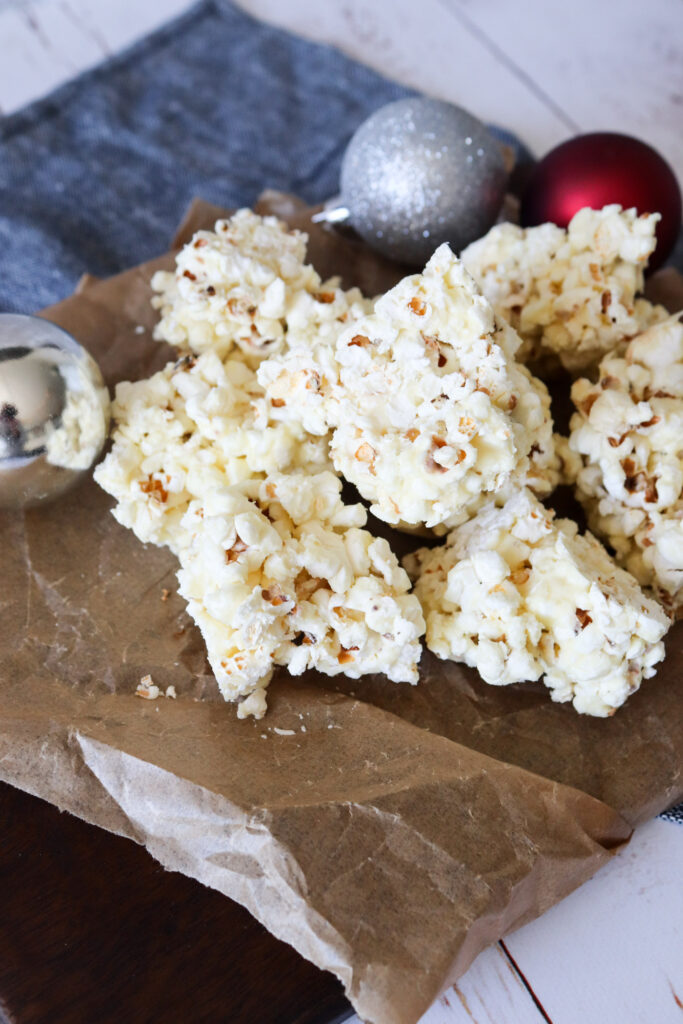 Popcornbrud Med Chokolade - Snack Til Jul Med Popcorn Og Chokolade