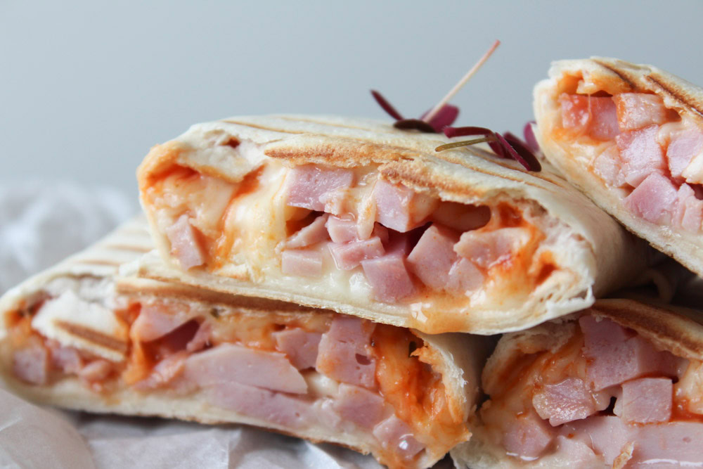 Wraps Med Skinke Og Ost