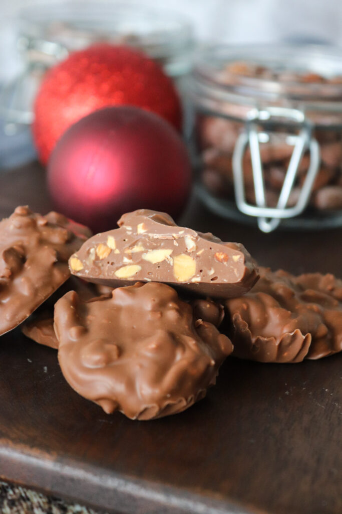 Juleslik Med Saltede Mandler Og Chokolade - Hjemmelavet Juleslik