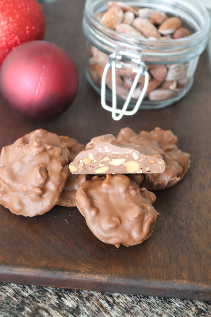 Juleslik Med Saltede Mandler Og Chokolade - Hjemmelavet Juleslik