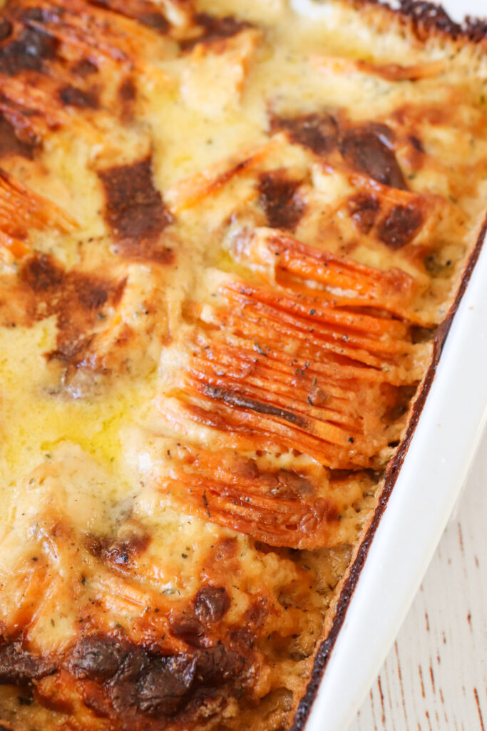 Flødekartofler Med Søde Kartofler - Sweet Potato Bake