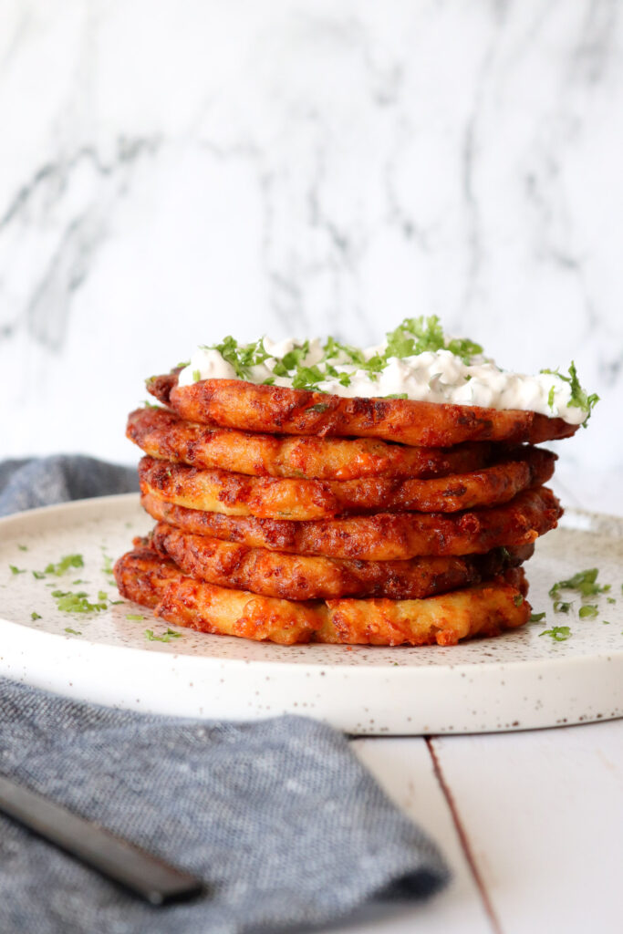 Kartoffelpandekager Med Ost