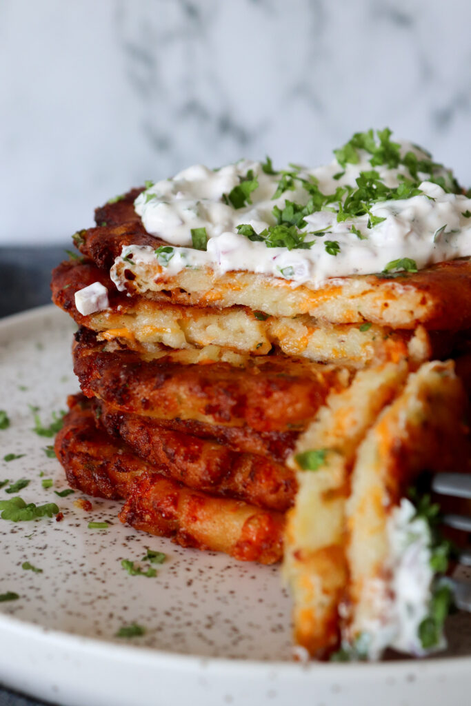 Kartoffelpandekager Med Ost