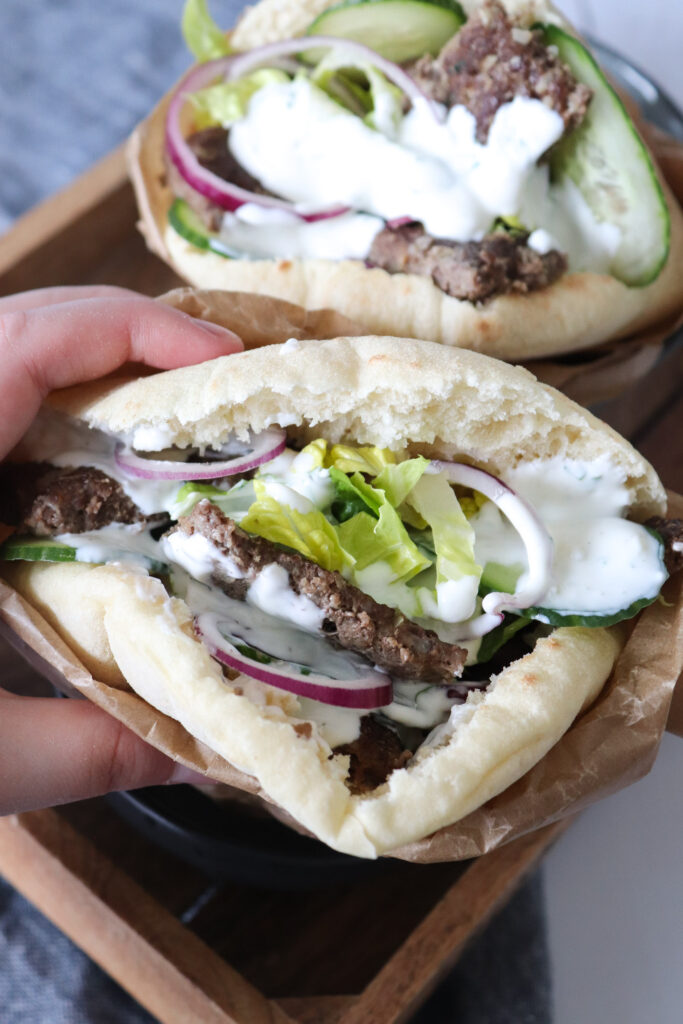 Hjemmelavet Kebab i pitabrød