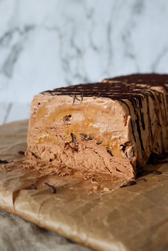 Parfait Med Smag Af Skildpadde - Hjemmelavet Is