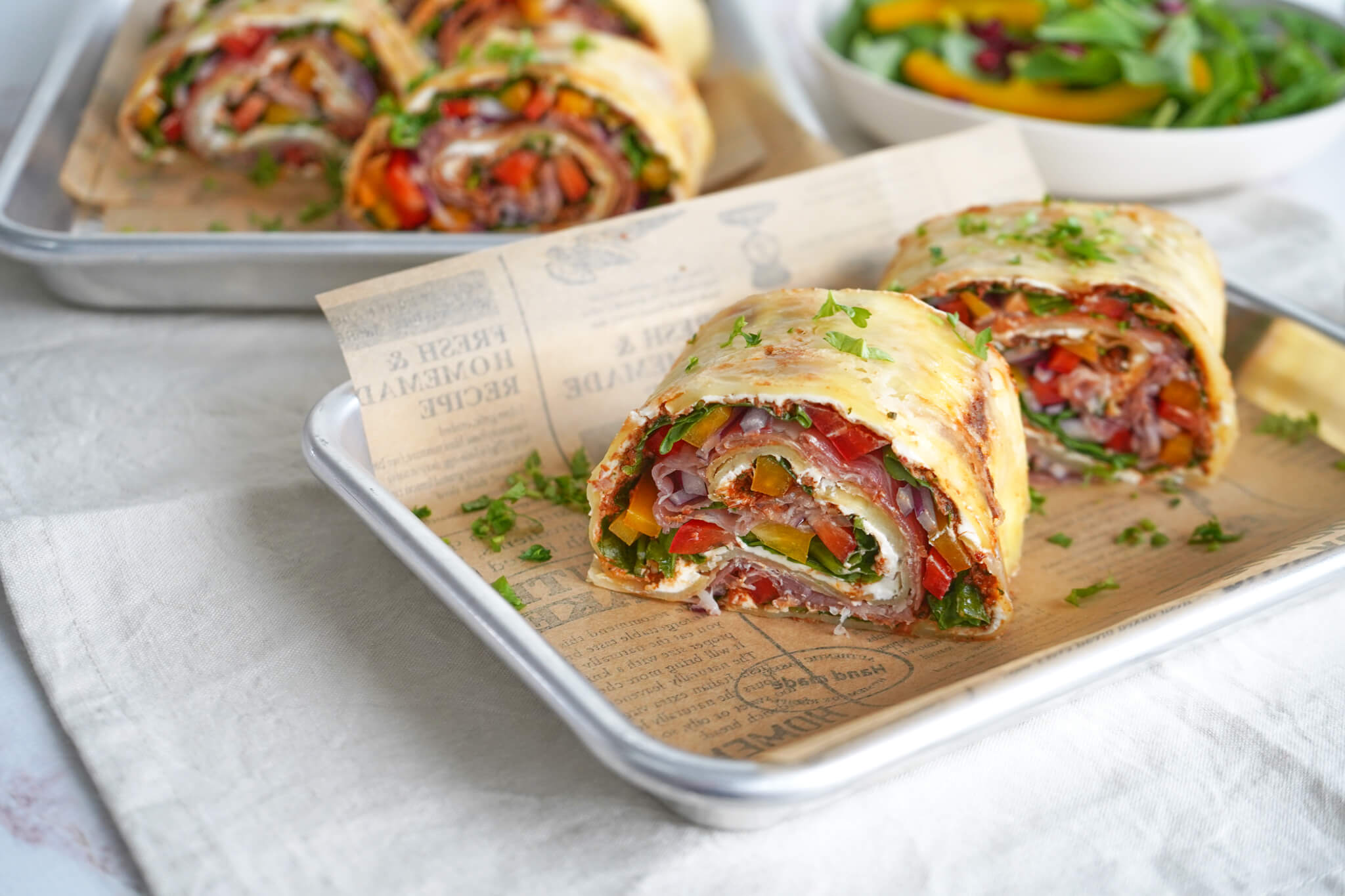 Kartoffelroulade med prosciutto