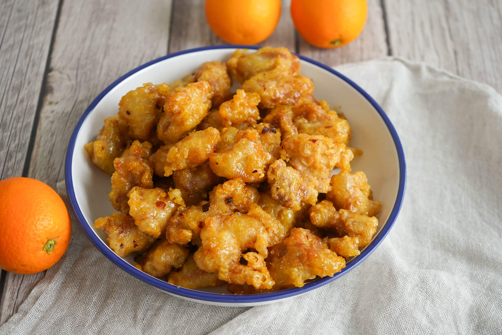 Orange chicken