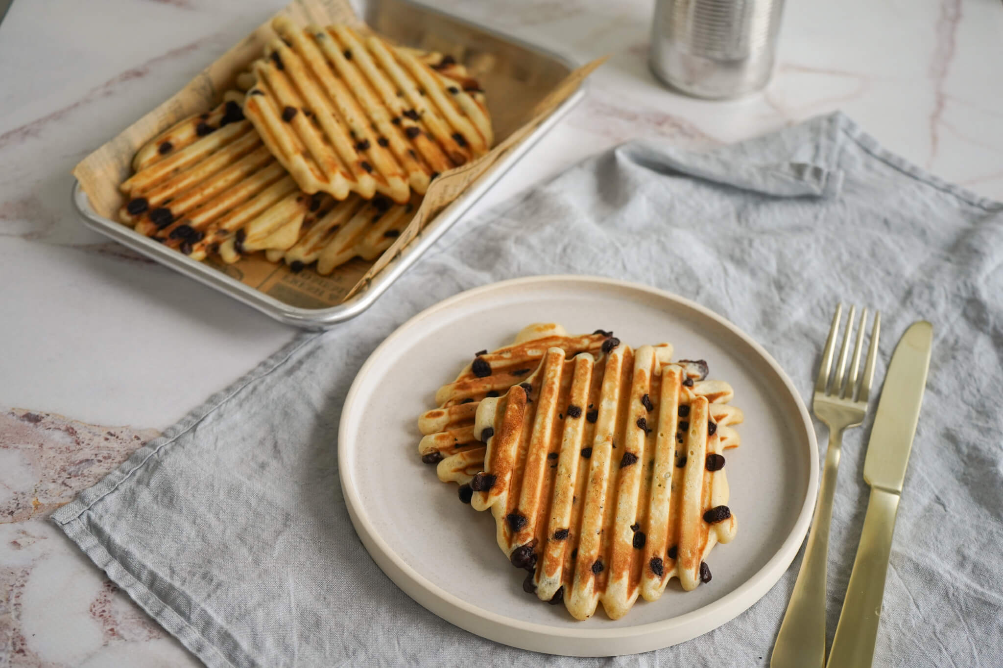 Pandekager i paninimaskine