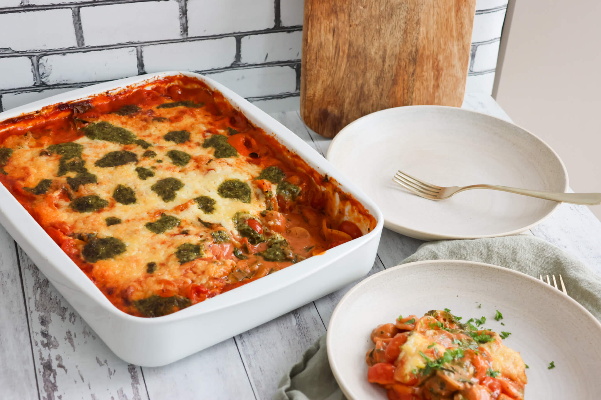 One pan vodka pasta i fad