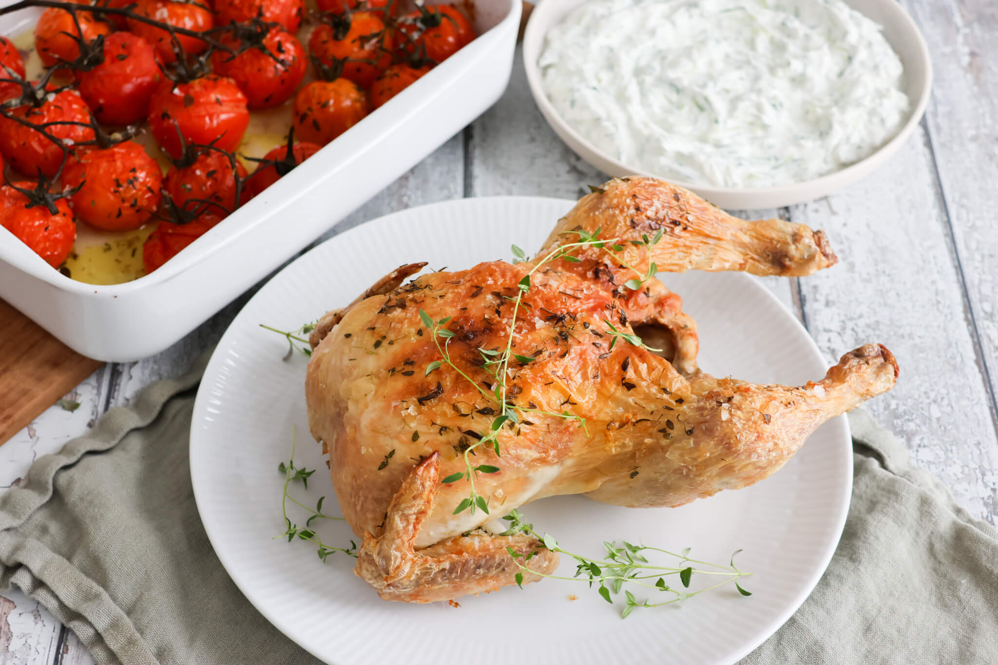 Hel kylling i airfryer