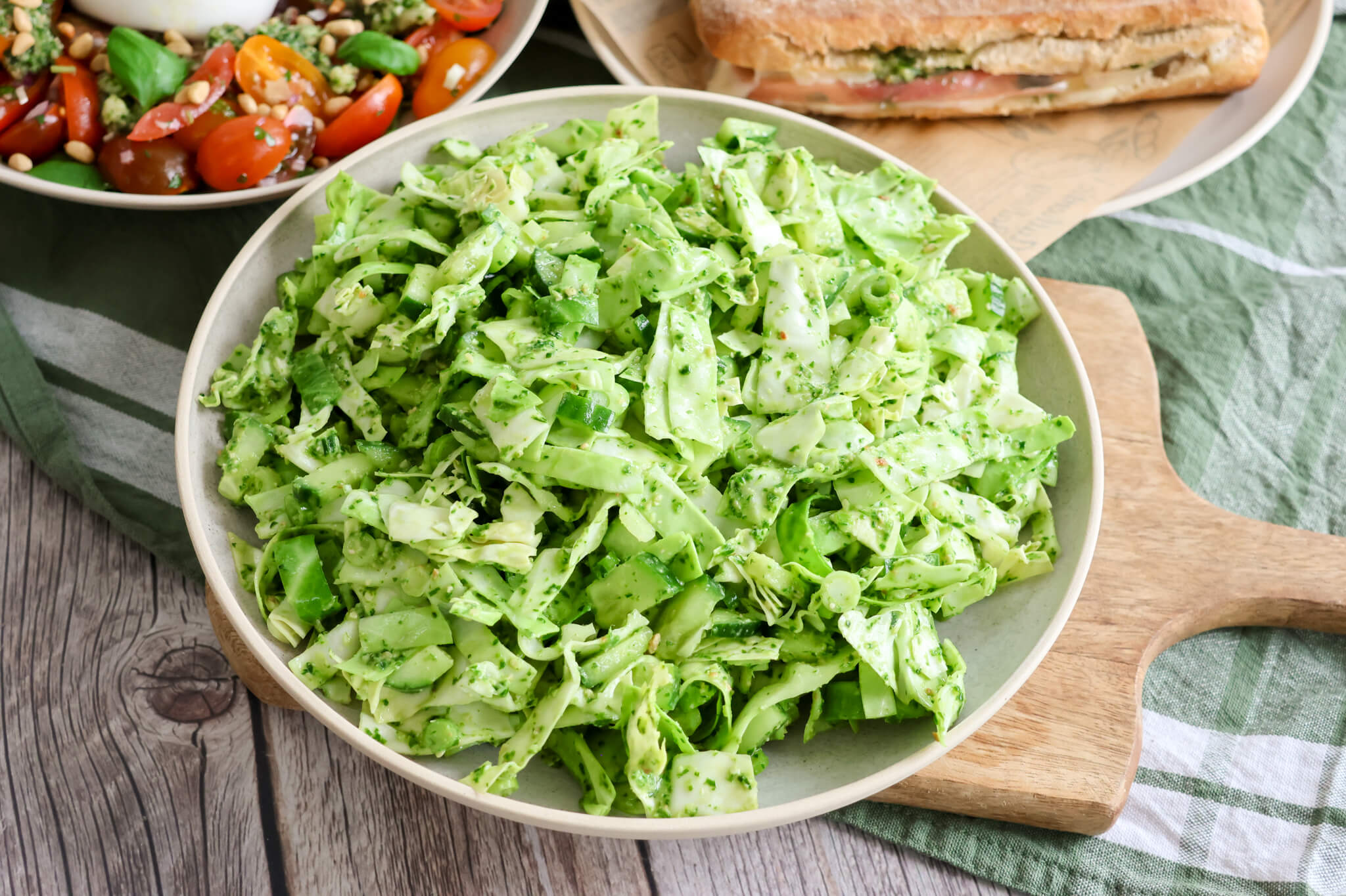 Green goddess salat
